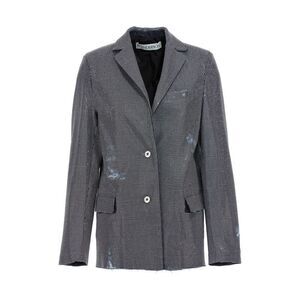 J.W.ANDERSON Used sequin denim blazer jacket